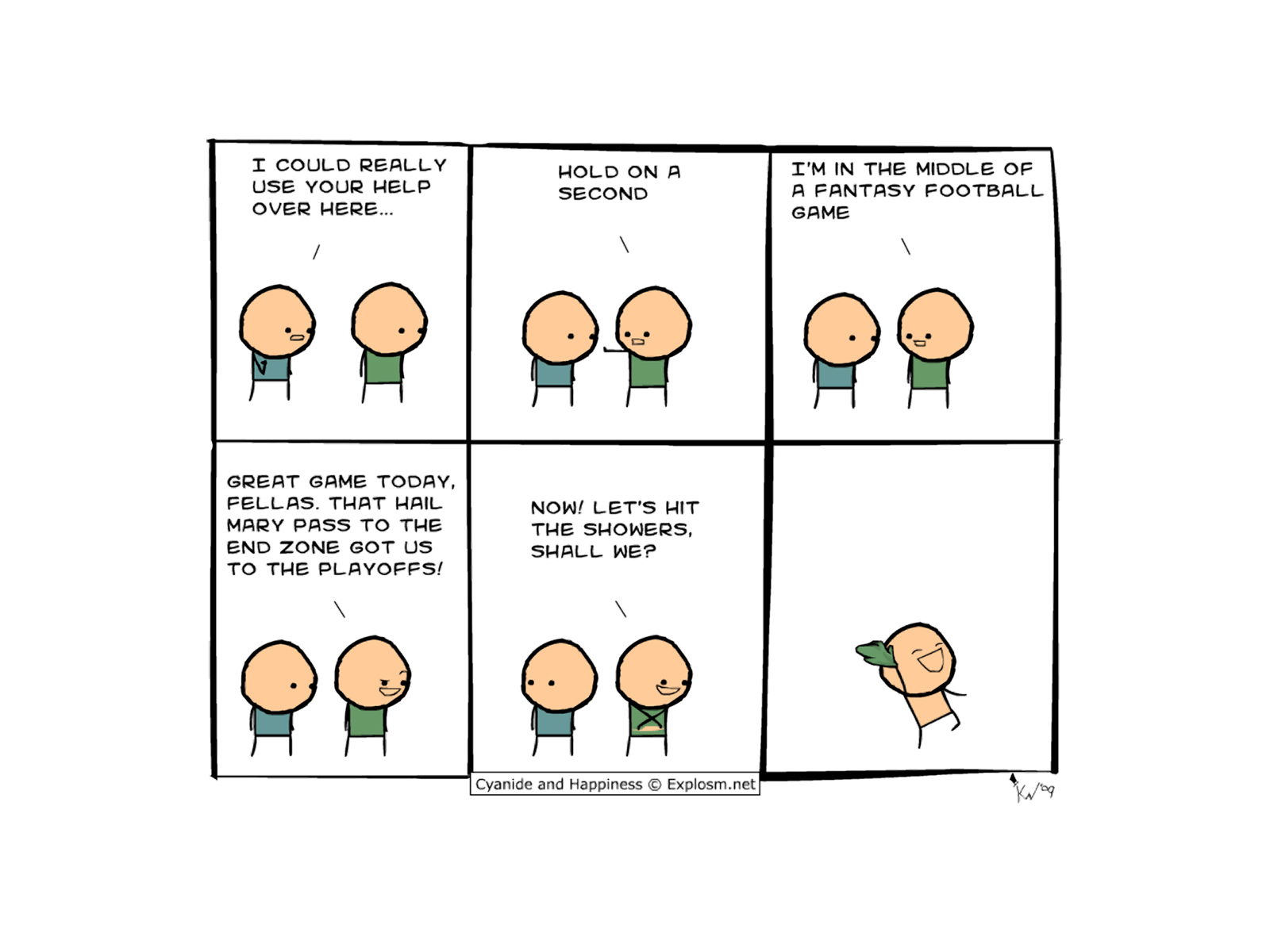 Cyanide and Happiness by explosm.net