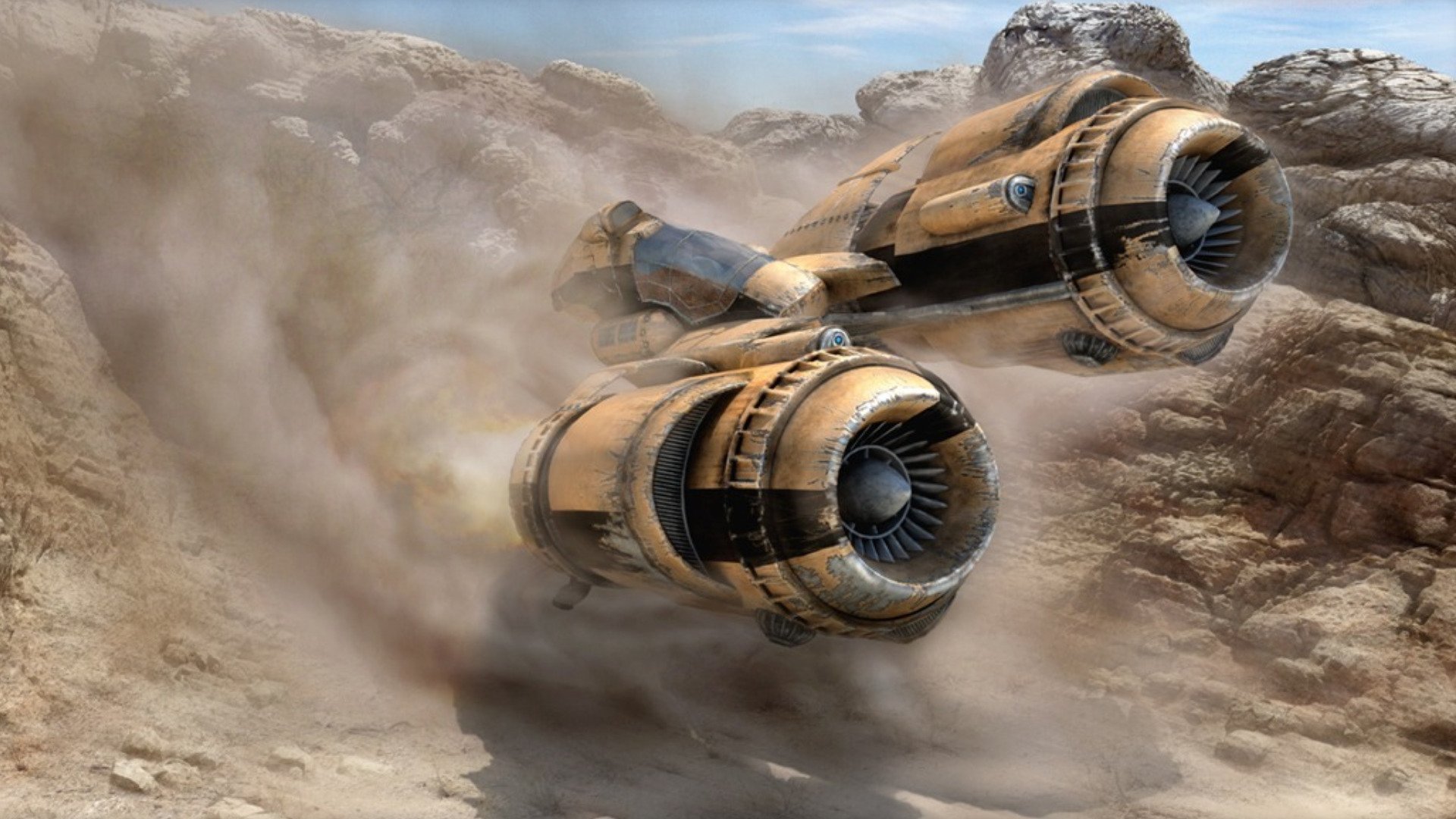 Download Sci Fi Spaceship HD Wallpaper | 1920x1080 | Wallpaper Abyss