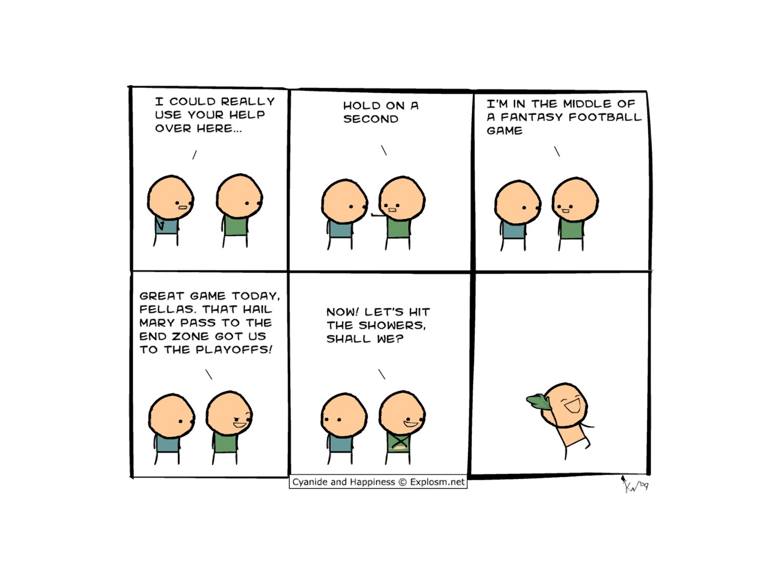 Download Cyanide & Happiness Funny Comic Wallpaper by explosm.net