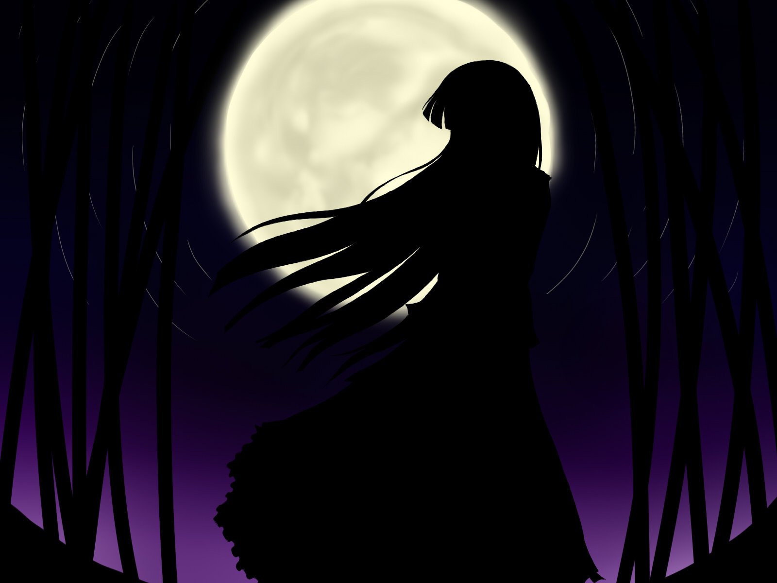 Download Kaguya Houraisan Anime Touhou Wallpaper