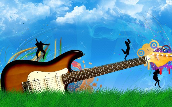 Music Artistic Guitar HD Wallpaper | Background Image