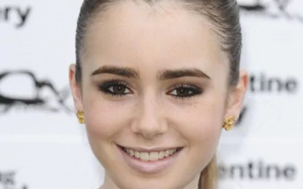 Celebrity Lily Collins HD Desktop Wallpaper | Background Image