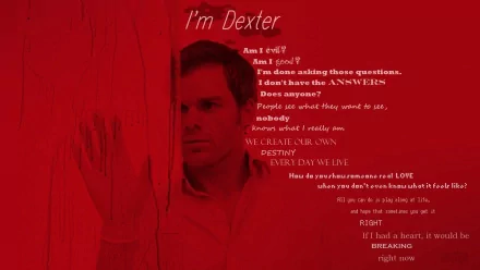 Dexter Morgan Michael C. Hall TV Show dexter HD Desktop Wallpaper | Background Image