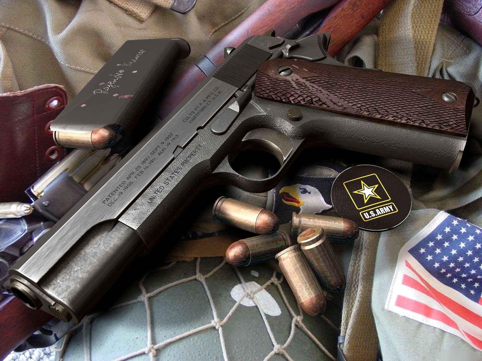 Weapons Colt 1911 HD Wallpaper | Background Image