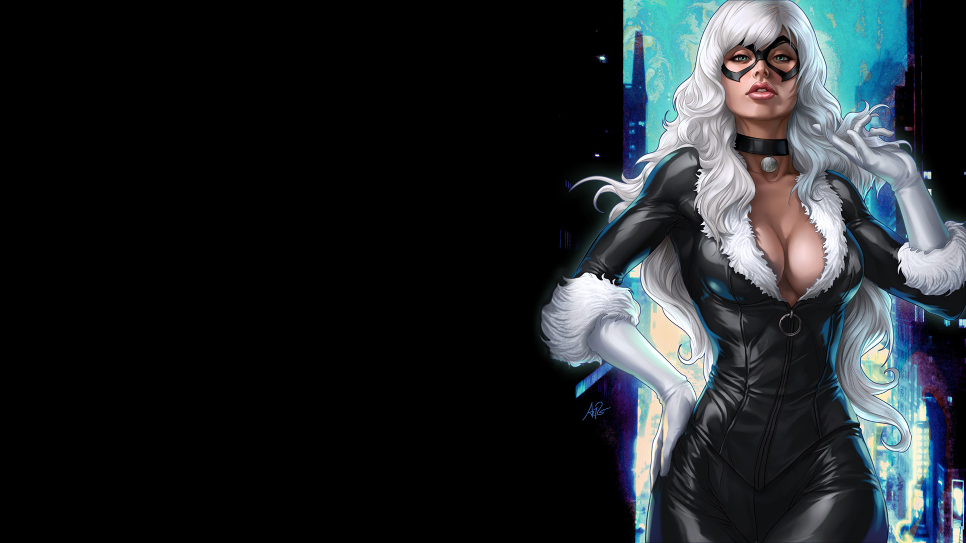 black cat wallpaper widescreen