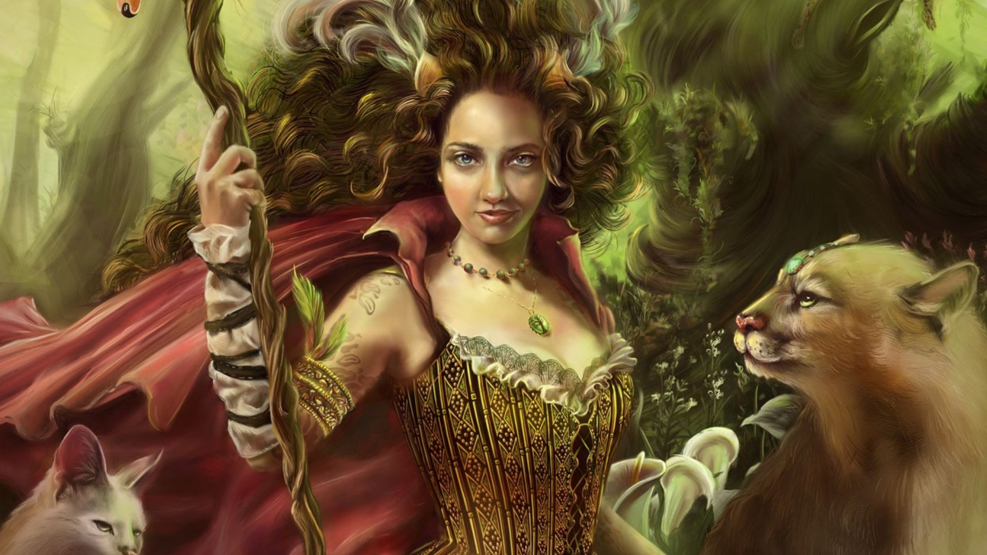 Fantasy Women HD Wallpaper