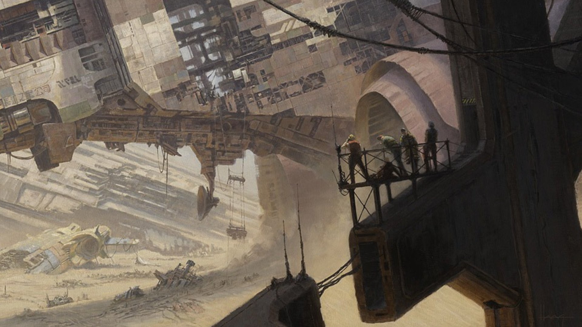 Download Sci Fi Place HD Wallpaper by Wayne Haag