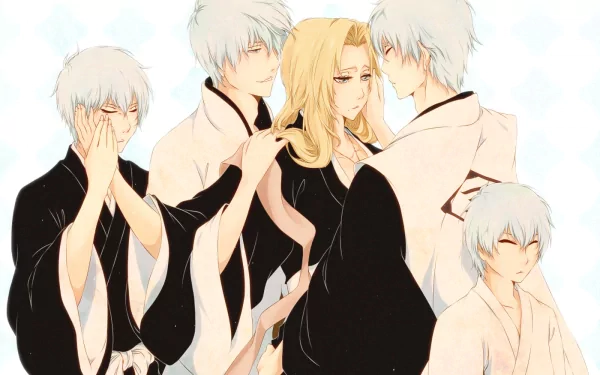 Rangiku Matsumoto Gin Ichimaru Anime Bleach HD Desktop Wallpaper | Background Image