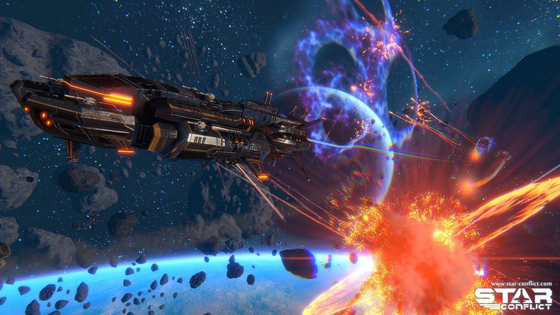 Download Video Game Star Conflict HD Wallpaper