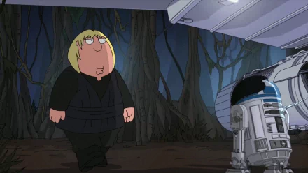 Chris Griffin Star Wars R2-D2 cartoon TV Show Family Guy HD Desktop Wallpaper | Background Image