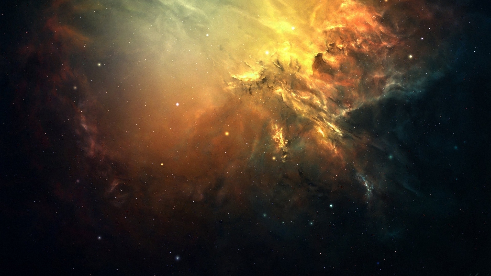 Sci Fi Nebula HD Wallpaper by 2012 danich01