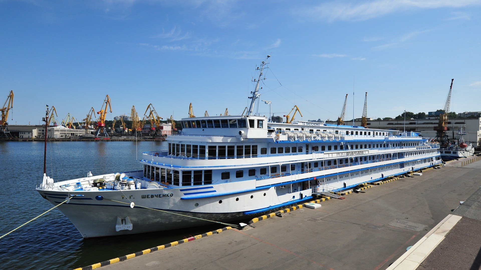 Download Dock Harbor Boat Vehicle Ship HD Wallpaper