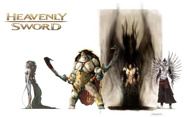 video game Heavenly Sword HD Desktop Wallpaper | Background Image