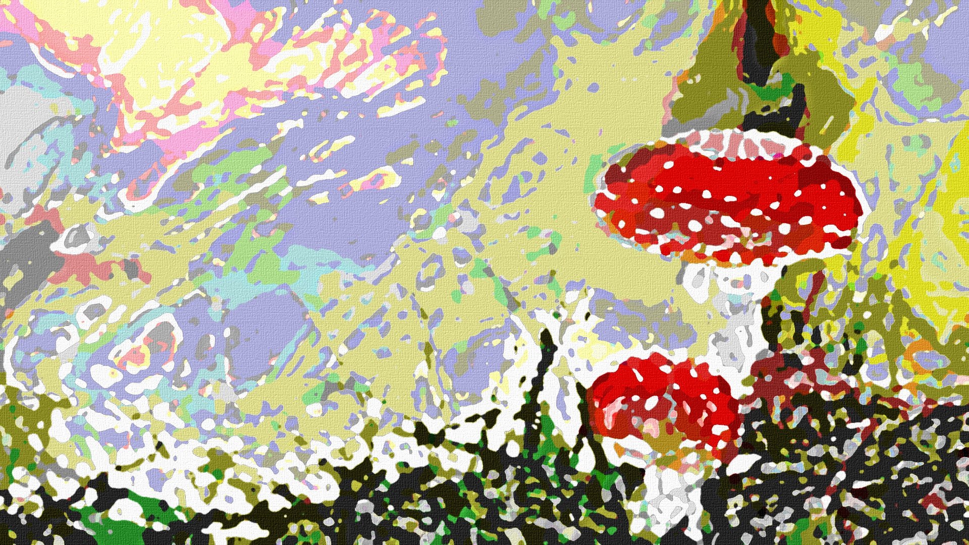 Wild Mushrooms by ApolloSerenus