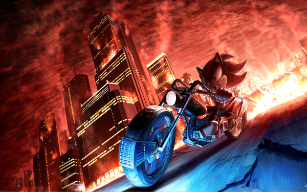 Video Game Shadow the Hedgehog Sonic City HD Wallpaper | Background Image