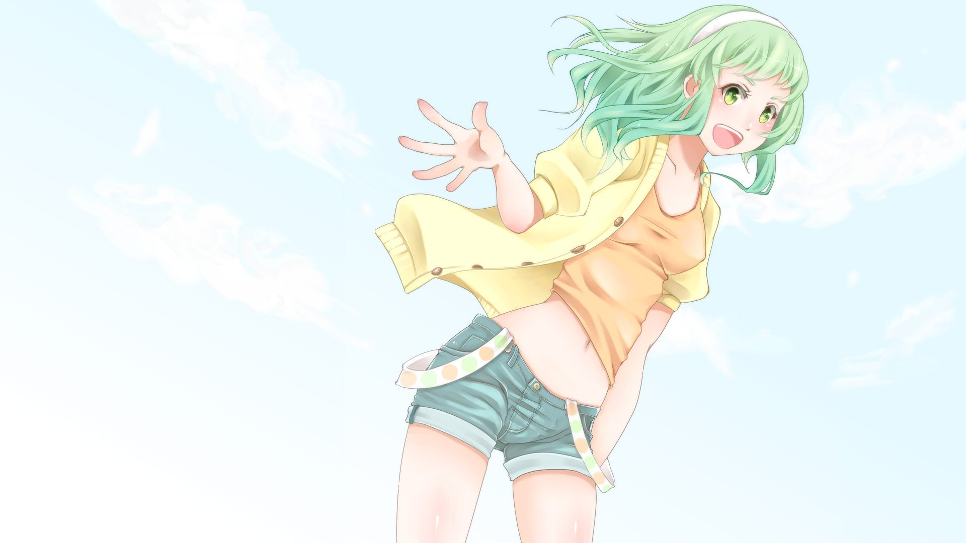 Download GUMI (Vocaloid) Anime Vocaloid HD Wallpaper