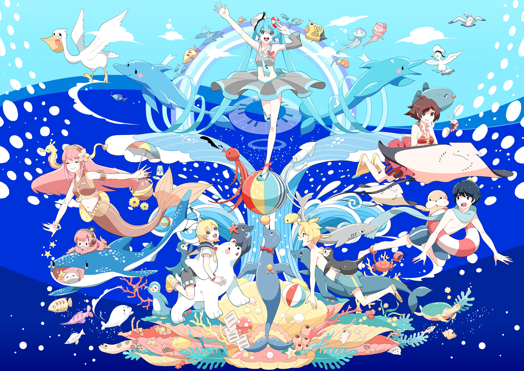 Дети моря аниме