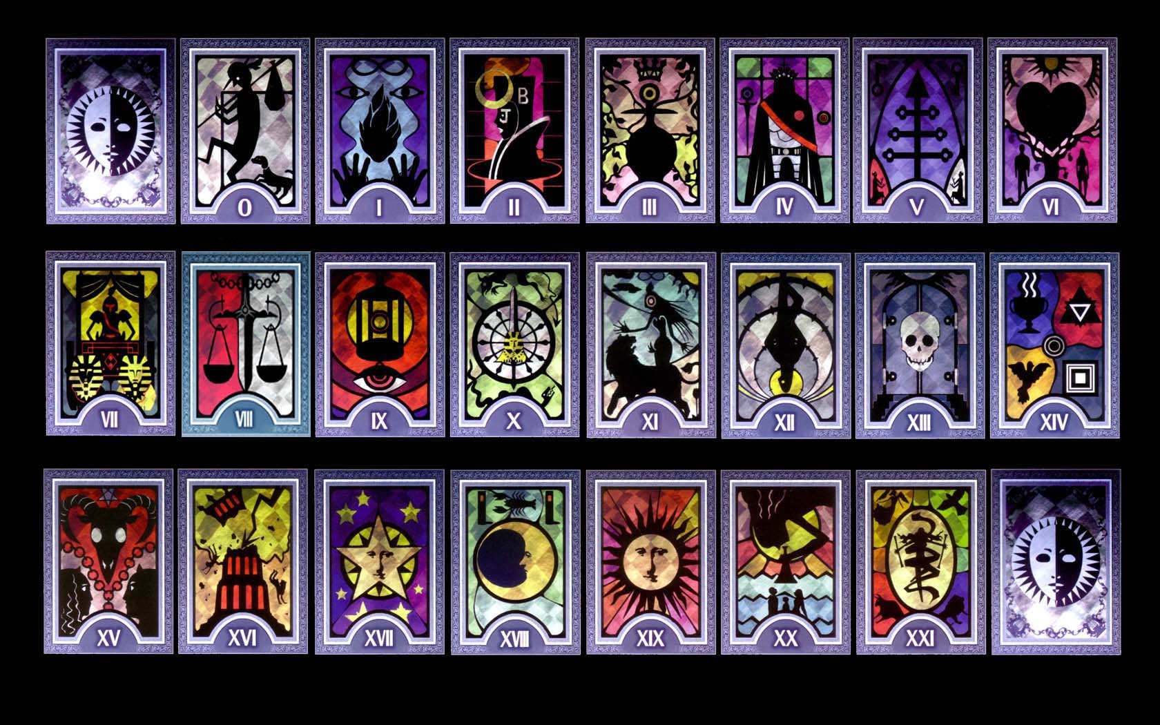 Persona 2 Arcana Cards