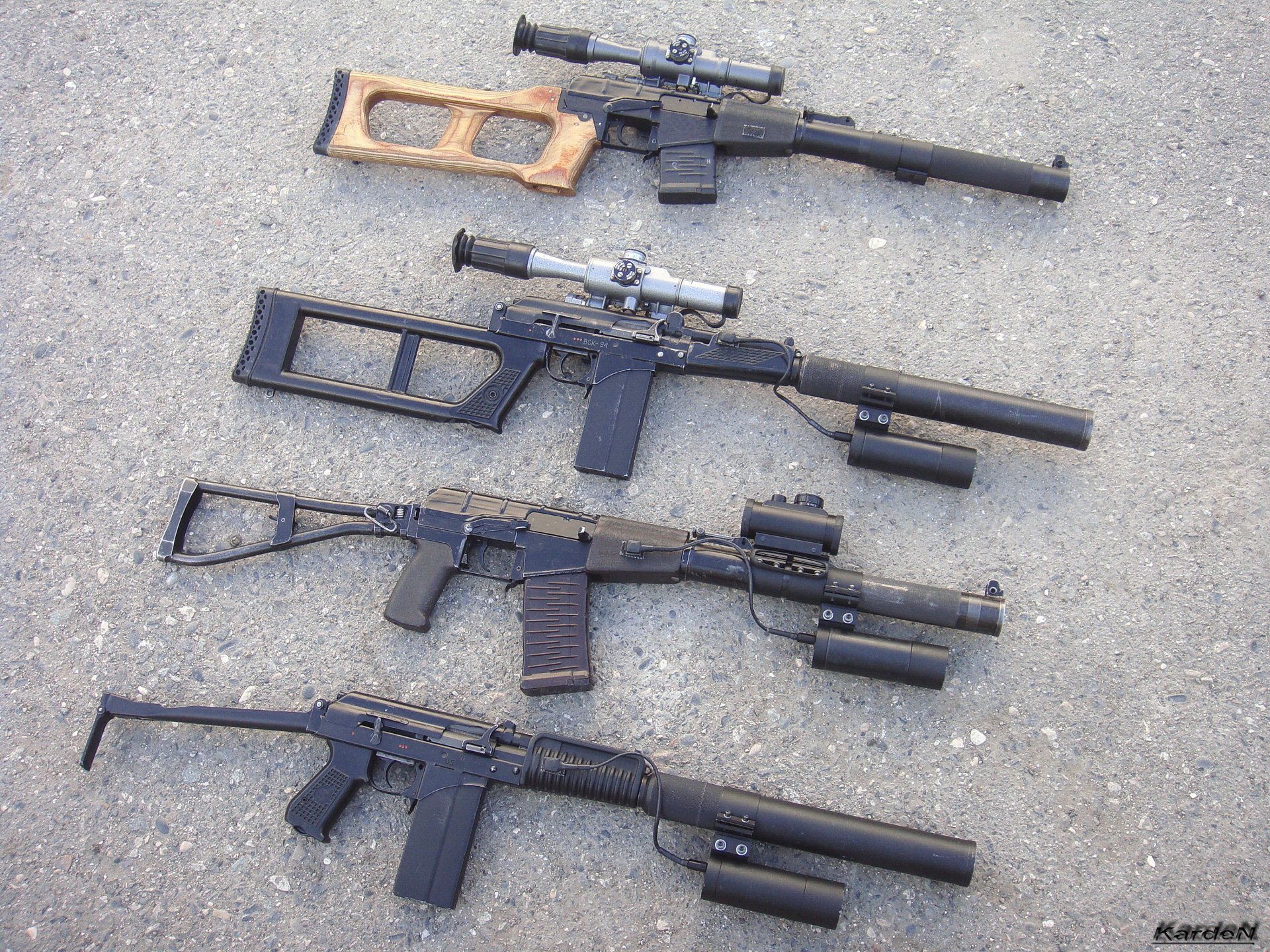 Download Man Made Assault Rifle HD Wallpaper