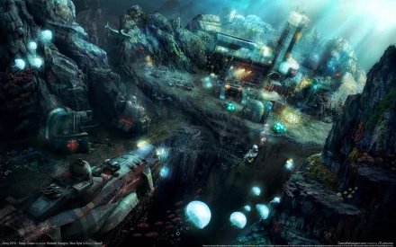 video game deep ocean HD Desktop Wallpaper | Background Image