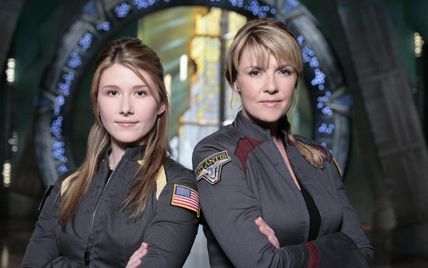 TV Show Stargate Atlantis Stargate Jewel Staite Dr.jennifer Keller Amanda Tapping Samantha Carter HD Wallpaper | Background Image