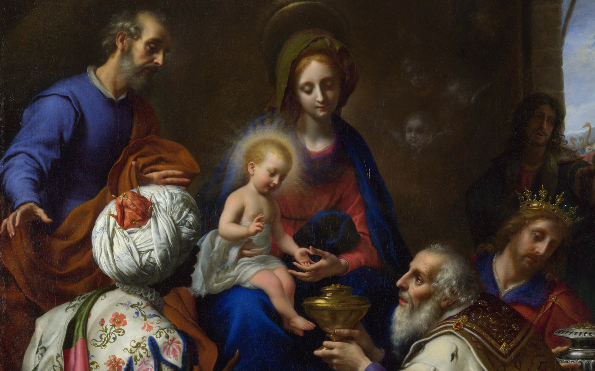 The Adoration of the Kings by Carlo Dolci