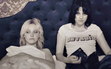 Kristen Stewart Dakota Fanning movie the runaways HD Desktop Wallpaper | Background Image