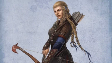 fantasy archer HD Desktop Wallpaper | Background Image