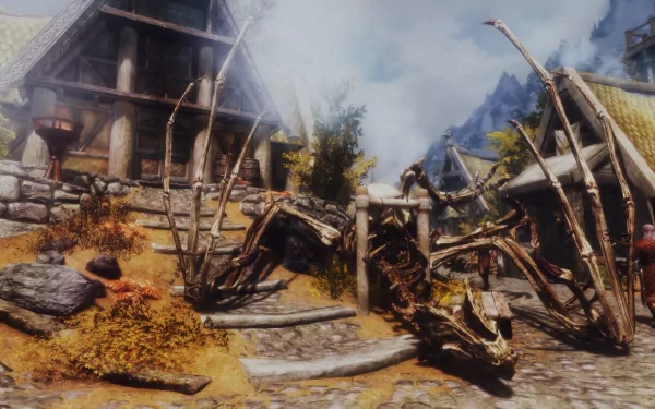 video game The Elder Scrolls V: Skyrim Whiterun (Skyrim) HD Desktop Wallpaper | Background Image
