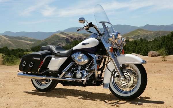 Vehicles Harley-Davidson Road King Harley-Davidson Bike Motorcycle HD Wallpaper | Background Image