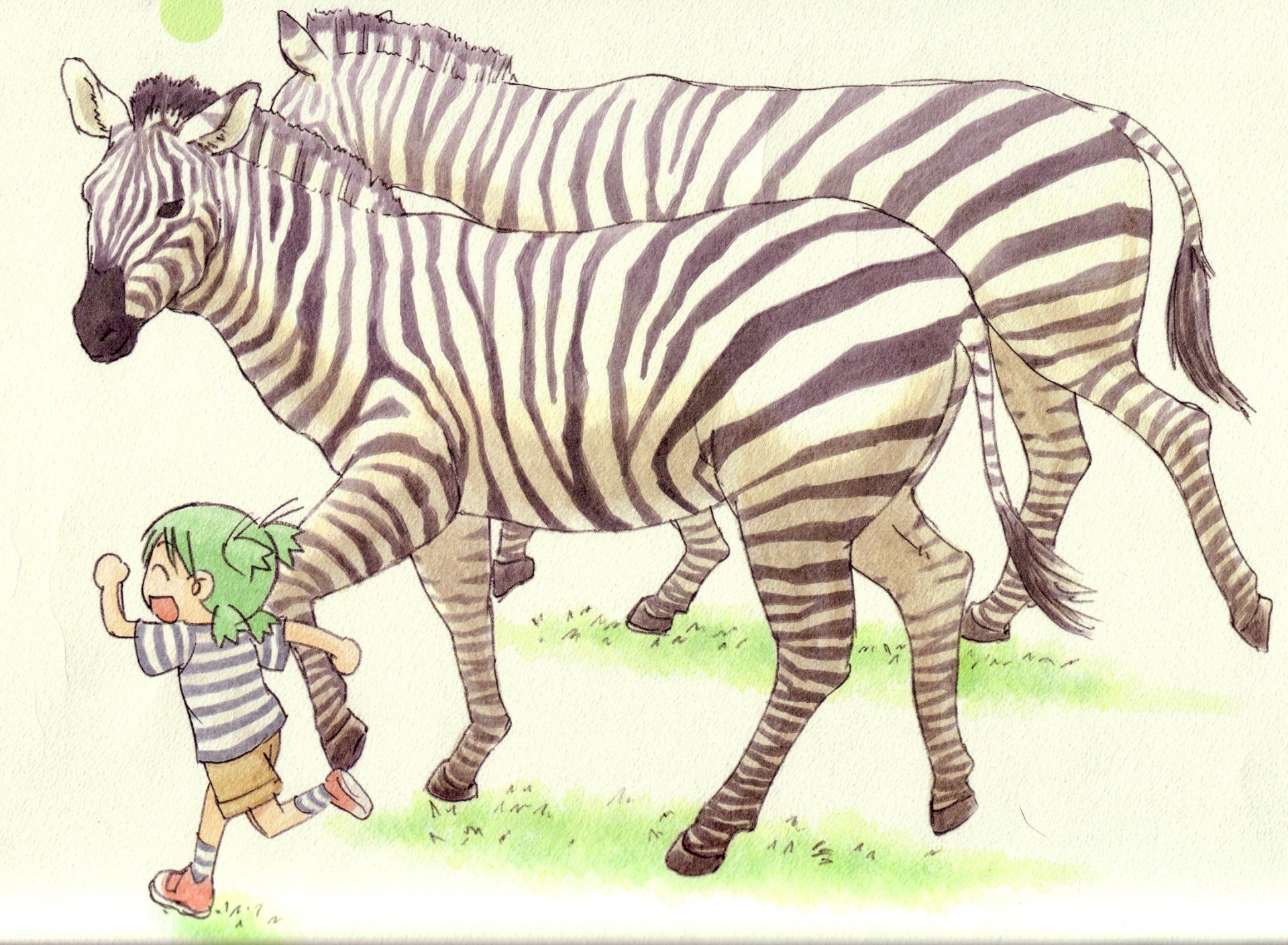 Download Anime Yotsuba! HD Wallpaper