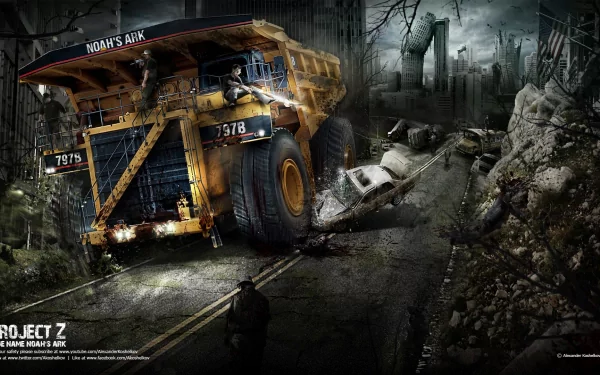 Sci Fi apocalyptic HD Desktop Wallpaper | Background Image