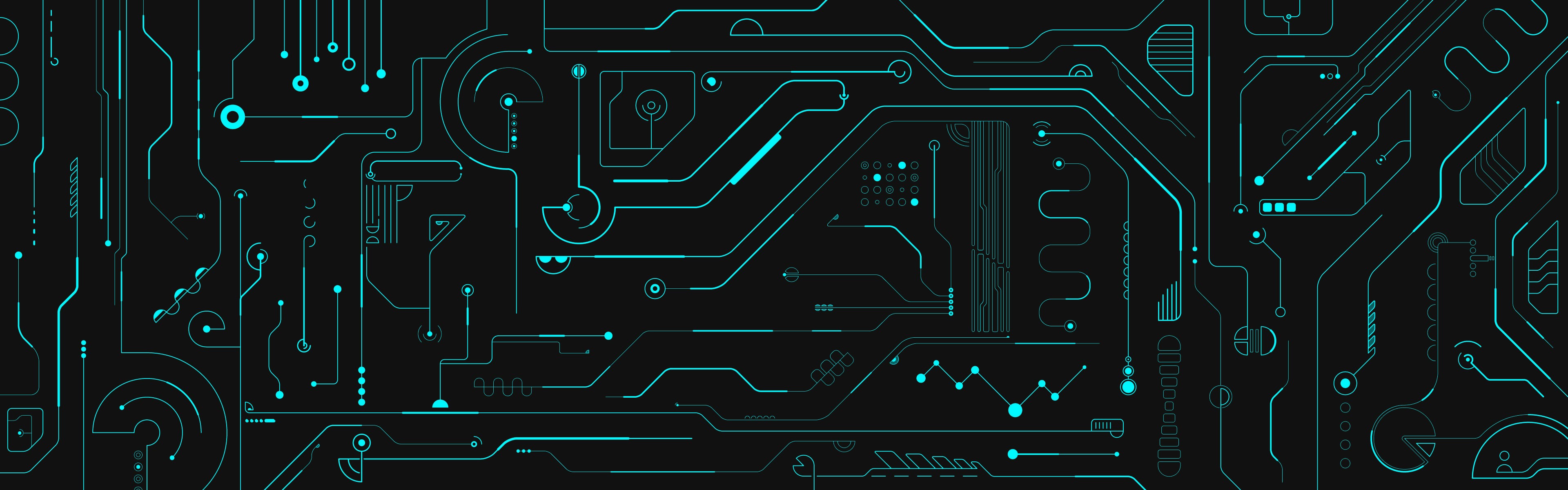 Technology Circuit HD Wallpaper | Background Image