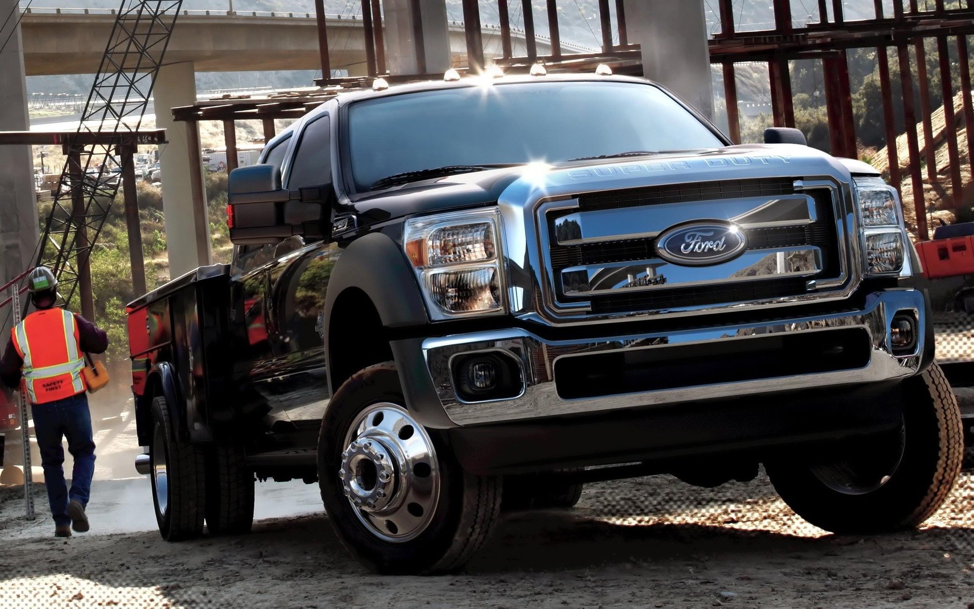 Download Vehicle Ford Super Duty HD Wallpaper