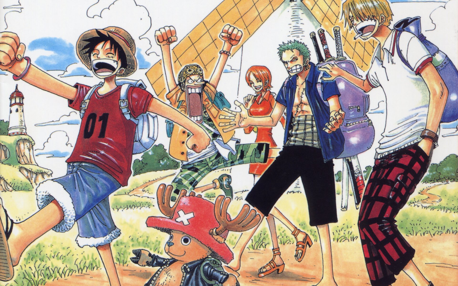 One Piece HD Wallpaper | Background Image | 1920x1200 | ID ...