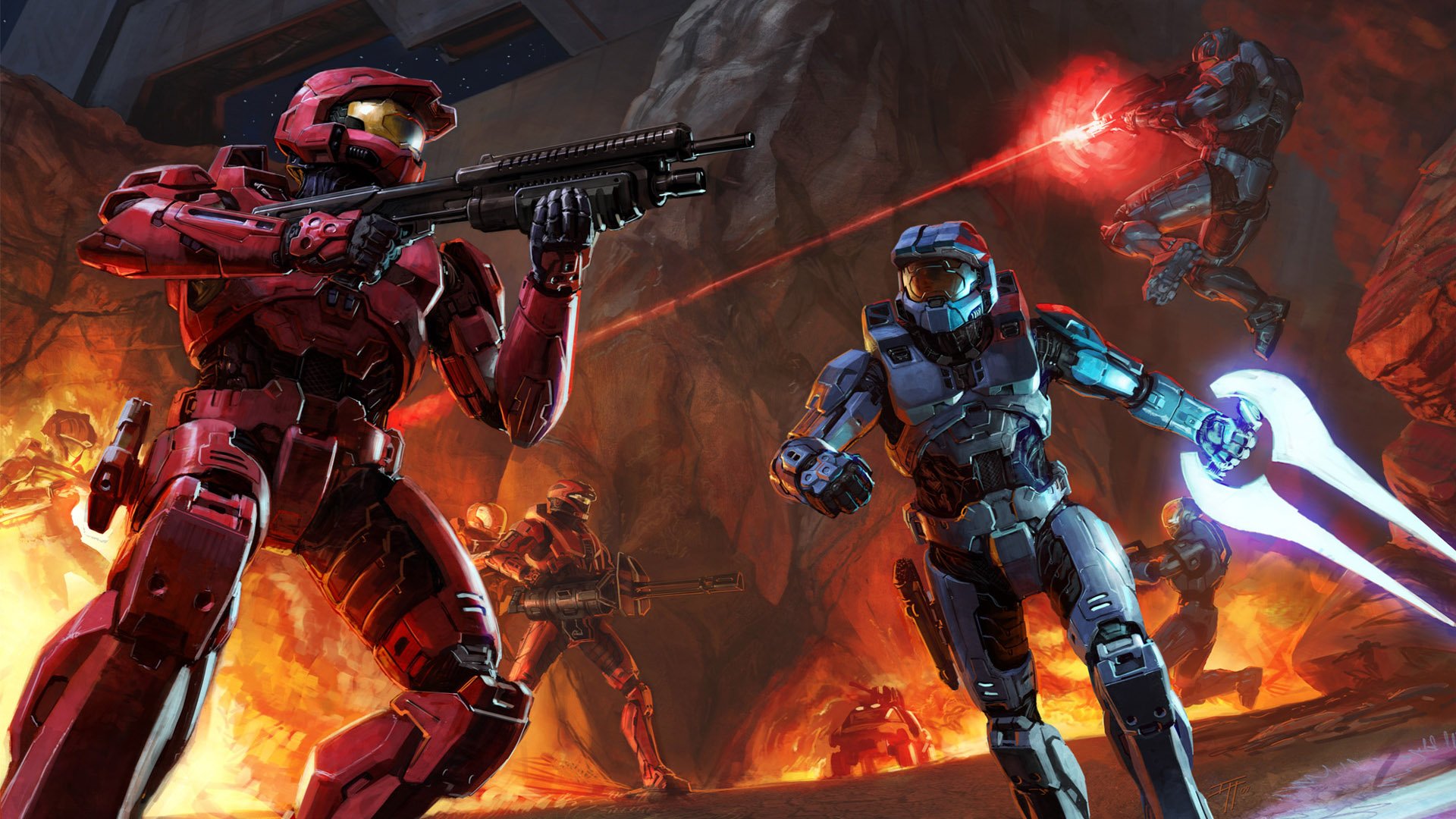 Halo 2 HD Wallpaper | Background Image | 1920x1080 | ID ...