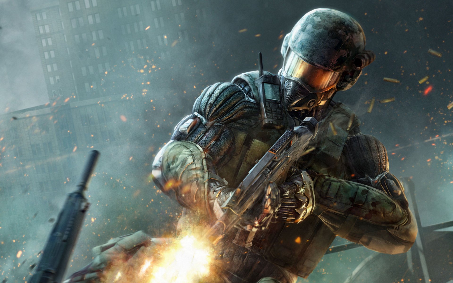 Download Video Game Crysis 2 Shooting HD Wallpaper