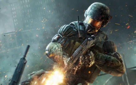 video game Crysis 2 shooting HD Desktop Wallpaper | Background Image