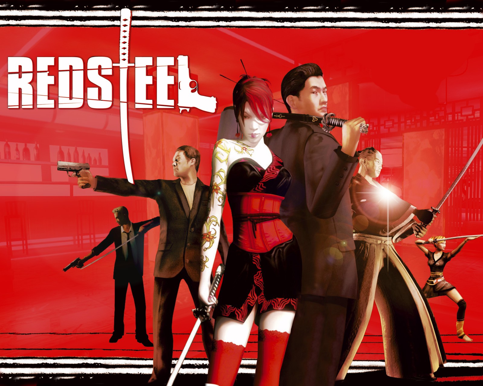 Video Game Red Steel HD Wallpaper | Background Image