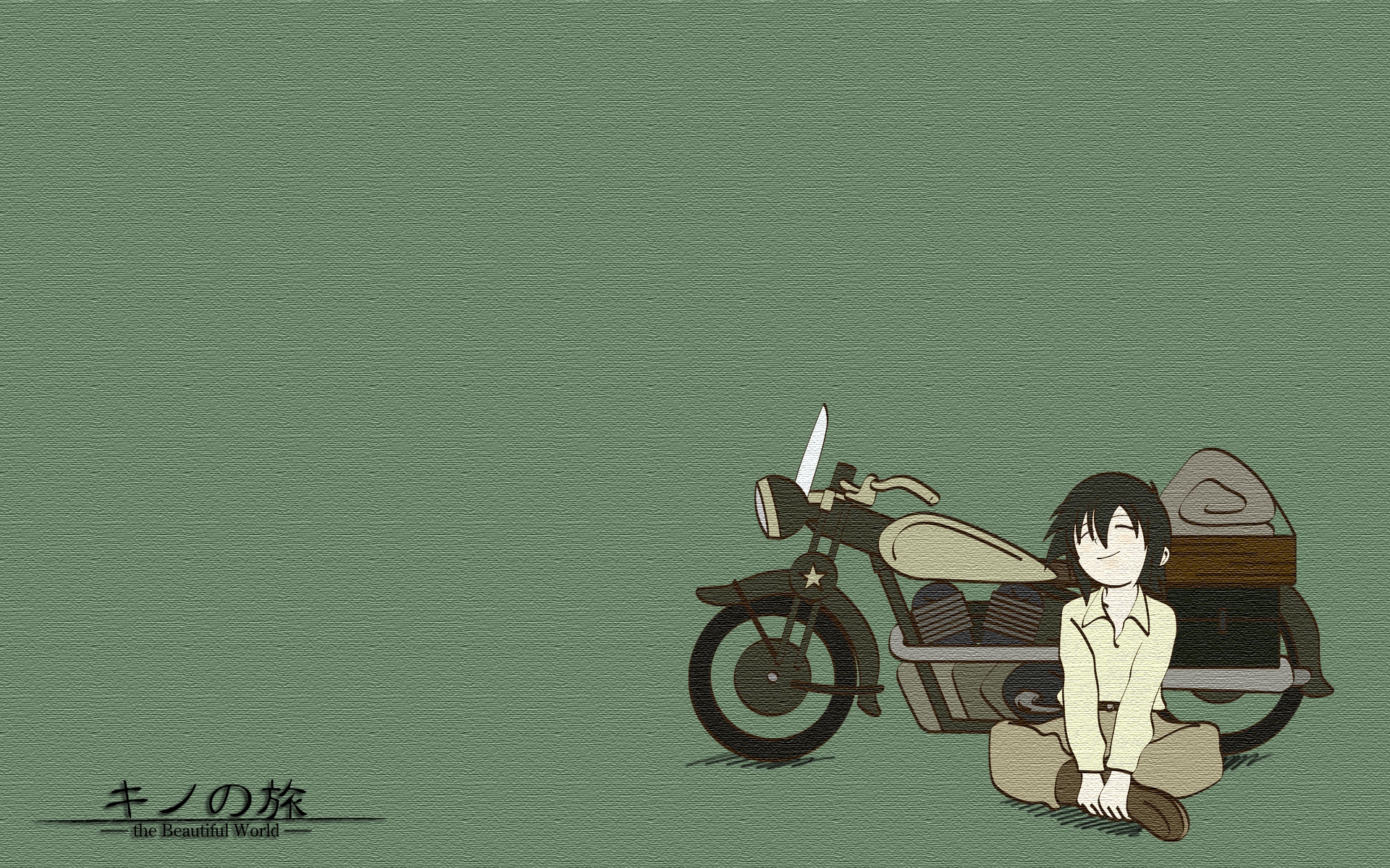 kino and hermes (kino no tabi and 1 more) drawn by kuroboshi_kouhaku