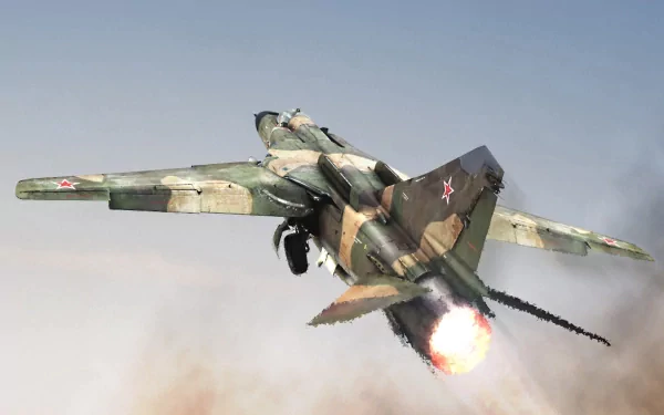 military Mikoyan-Gurevich MiG-23 HD Desktop Wallpaper | Background Image
