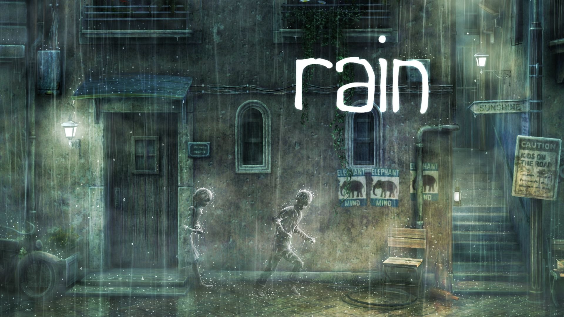 Rain 6. Rain игра на ps3. Дождь в игре. Rain игра 2013. Ливни с игры.