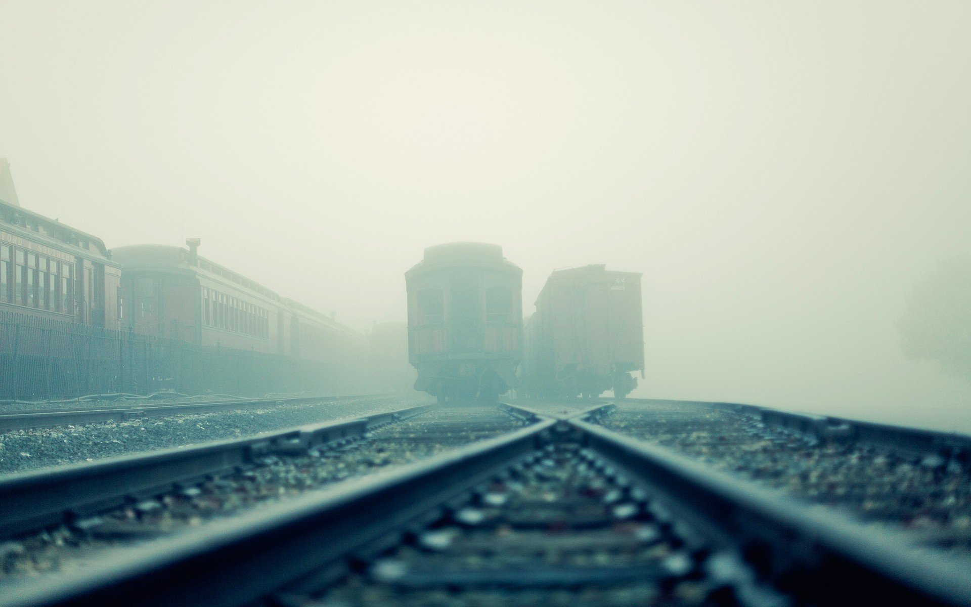 Serene Train Journey - HD Wallpaper