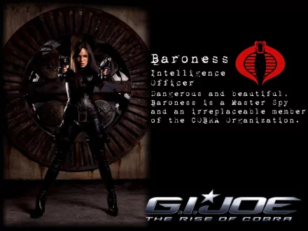 Baroness (G.I. Joe) movie G.I. Joe: The Rise of Cobra HD Desktop Wallpaper | Background Image