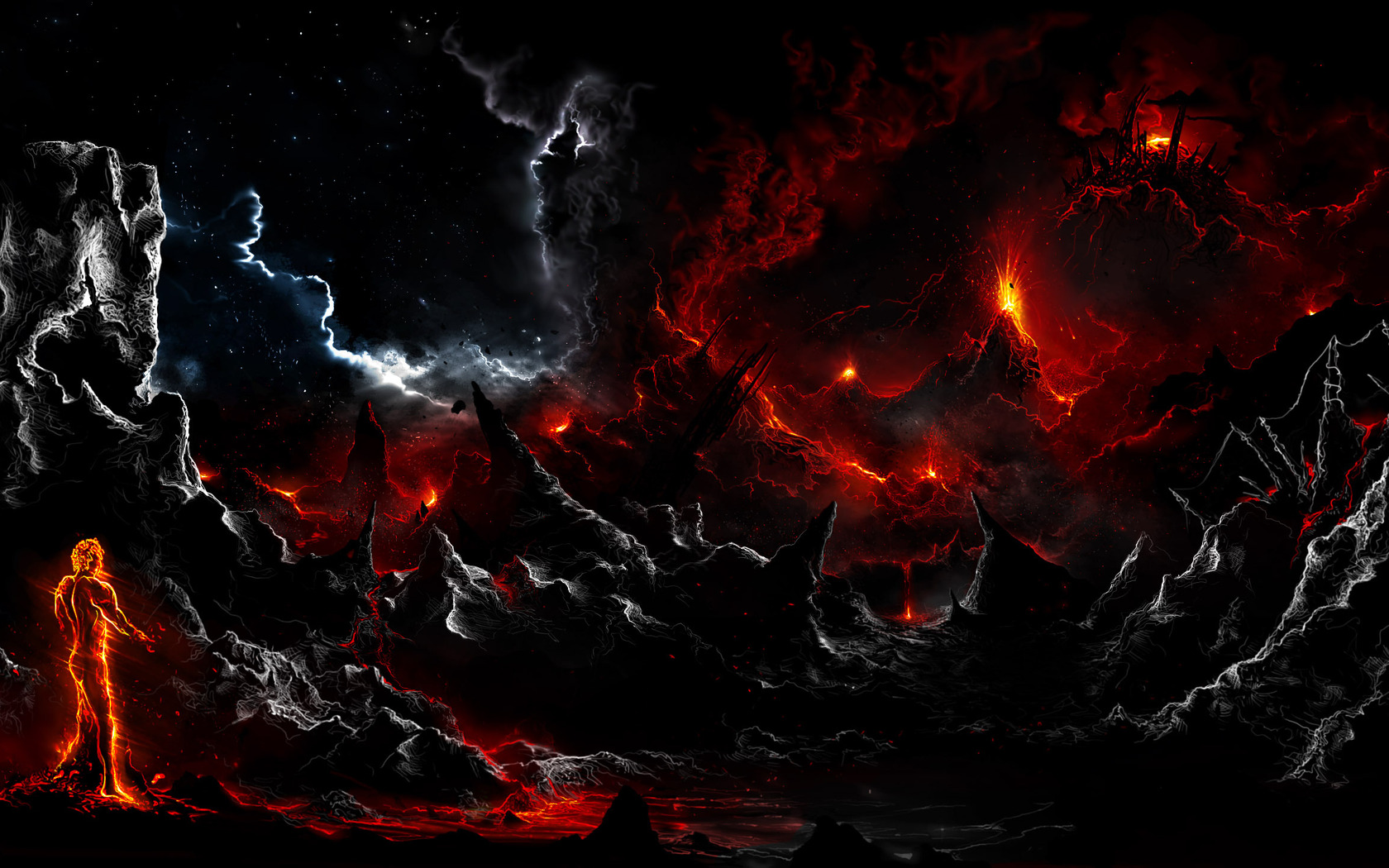 Dark Landscape HD Wallpaper | Background Image