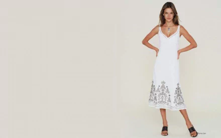 Celebrity Alessandra Ambrosio HD Desktop Wallpaper | Background Image