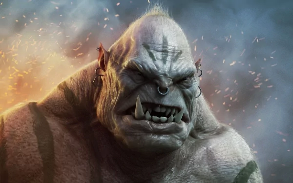 fantasy orc HD Desktop Wallpaper | Background Image