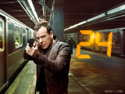 Jack Bauer Kiefer Sutherland TV Show 24 HD Desktop Wallpaper | Background Image