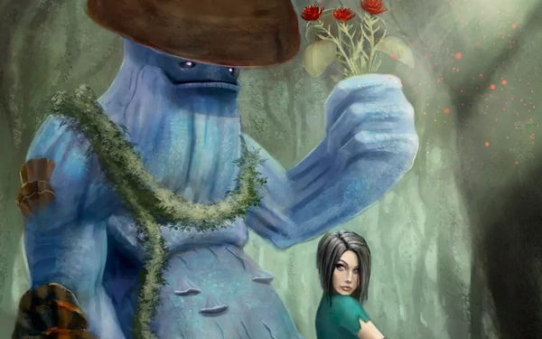 fantasy creature HD Desktop Wallpaper | Background Image