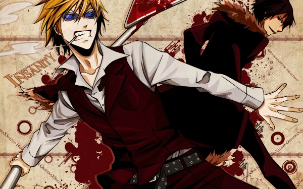 Shizuo Heiwajima Izaya Orihara Anime Durarara!! HD Desktop Wallpaper | Background Image